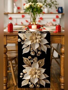 Beautiful Tablerunner. 13 X 72 Inches